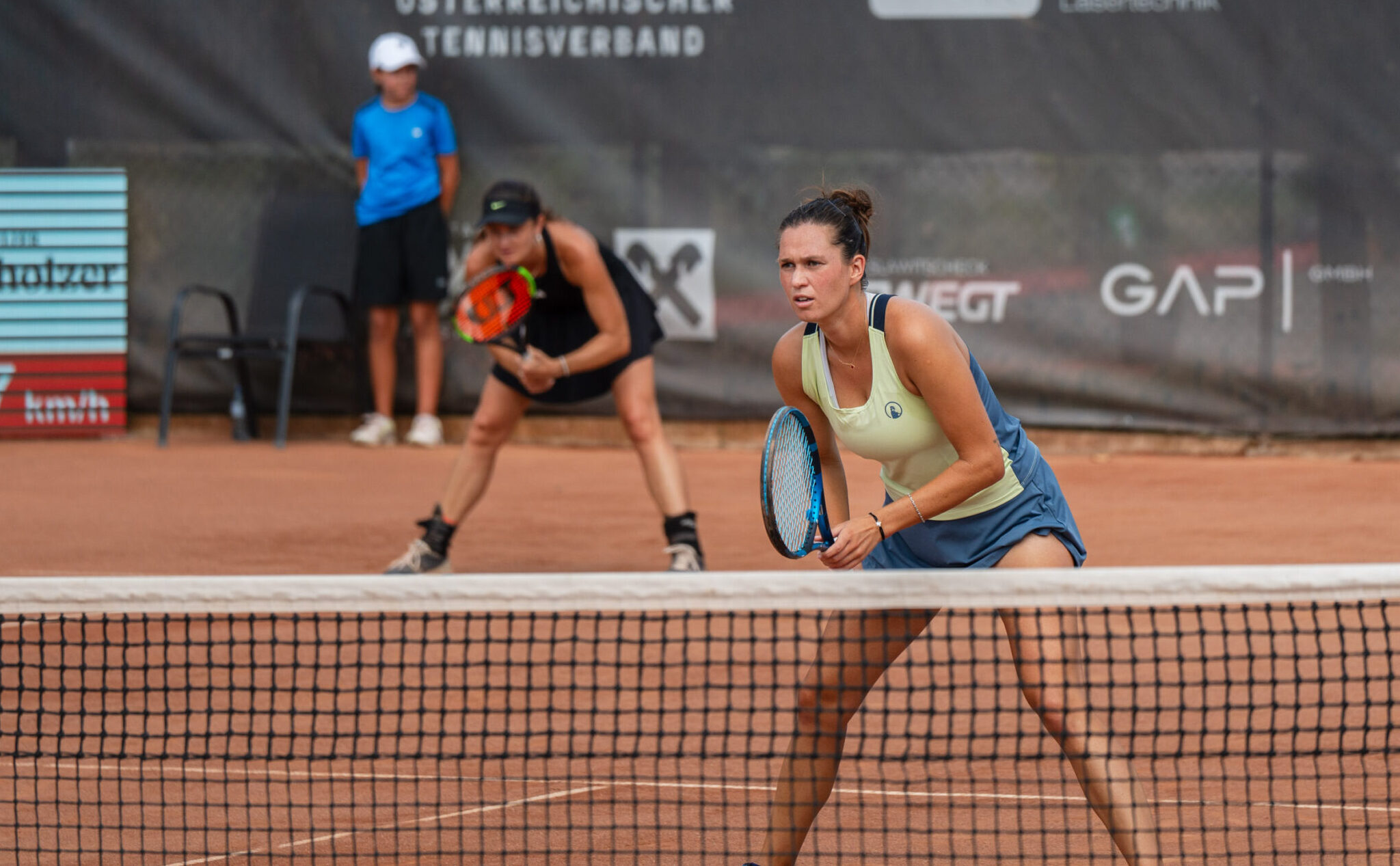 Doppelspielerinnen bei den LADIES OPEN Amstetten.