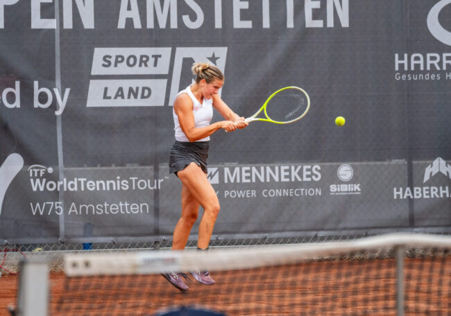 Perelygina bei den LADIES OPEN Amstetten.