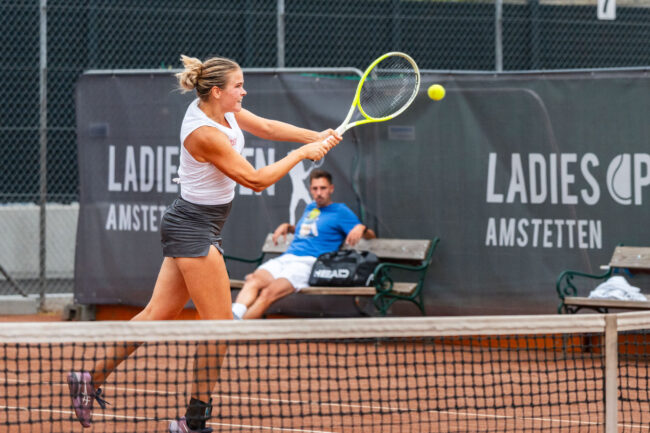 Perelygina bei den LADIES OPEN Amstetten.